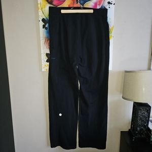 Lululemon Womens Size 10-12 Large Black Lounge Athletic Yoga Sweatpants (tall)